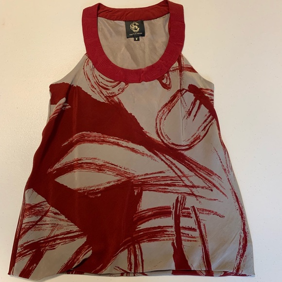 Castle Starr Anthropologie Sleeveless Silk Top - Picture 3 of 8